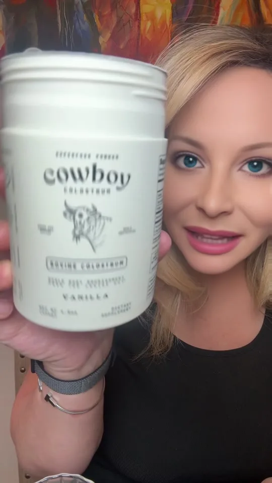 Cowboy Colostrum Vanilla Colostrum Powder reviewed by Jamielee for JRockStarShop