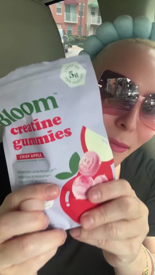 Bloom Nutrition Creatine Gummies reviewed by Jamielee for JRockStarShop